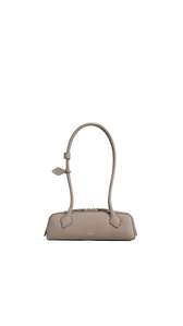 MIST - ALA&Iuml;A LE TECKEL SMALL BAG IN NUBUCK
