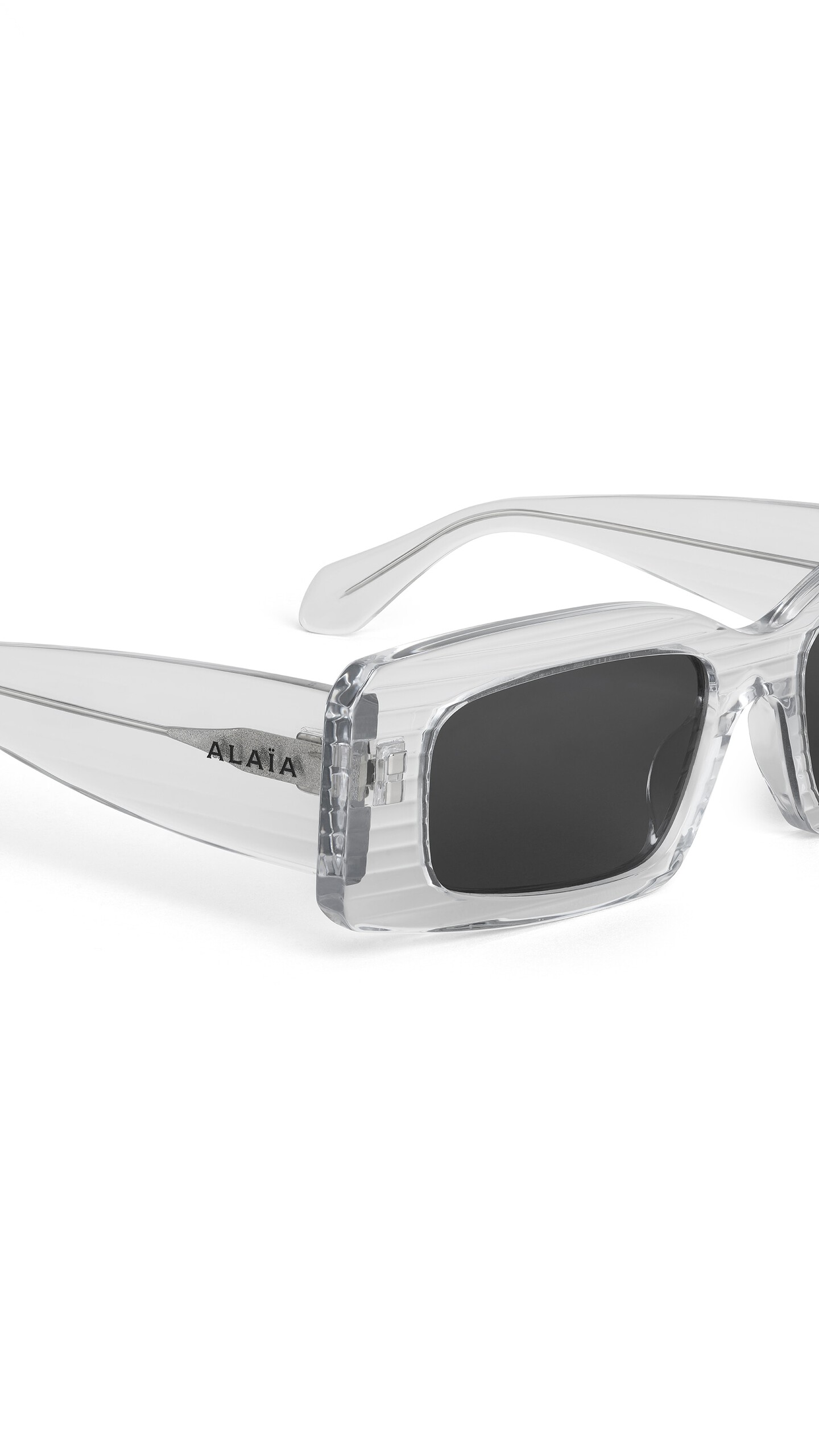 ALA&Iuml;A RECTANGULAR SUNGLASSES CRYSTAL - View 3