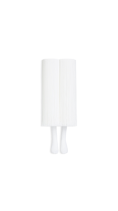 NATURAL WHITE - ALA&Iuml;A HIGH FRINGED SOCKS