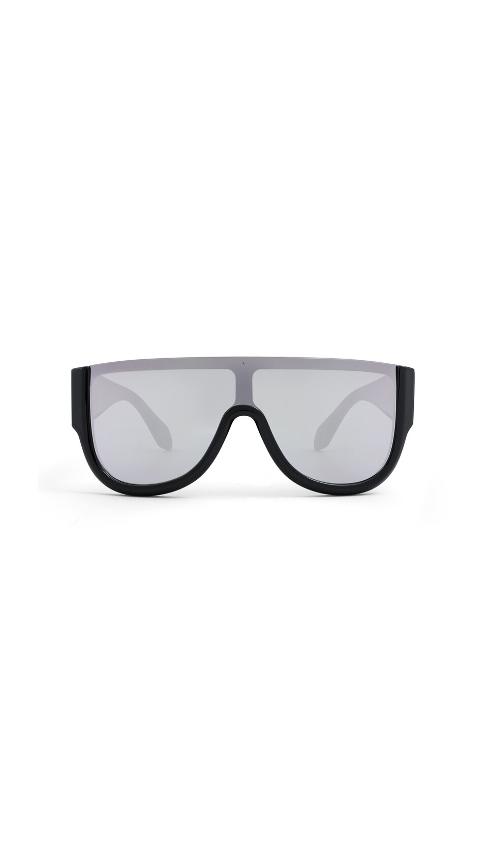 ALA&Iuml;A MASK SUNGLASSES SILVER/BLACK