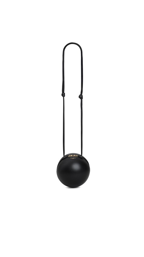 ALA&Iuml;A SPHERE BAG IN LAMBSKIN BLACK