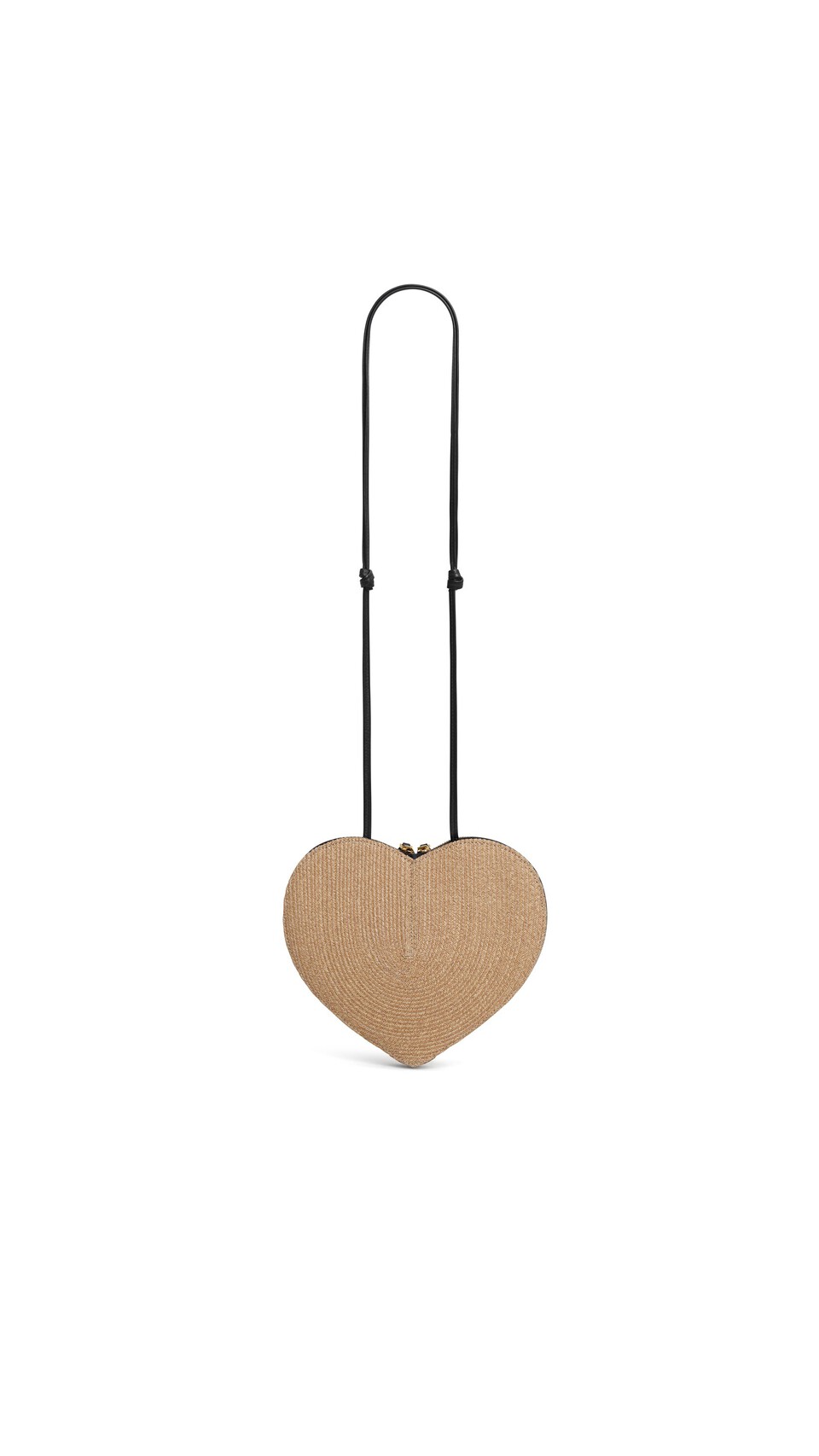 ALA&Iuml;A LE C&OElig;UR BAG IN PAPER STRAW NATURAL - View 2