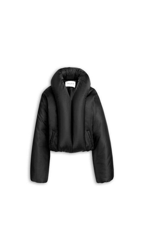 TAFFETA PADDED BOMBER