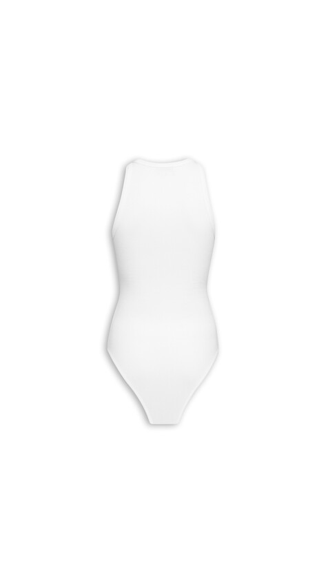 SCULPTING RIB JERSEY BODYSUIT