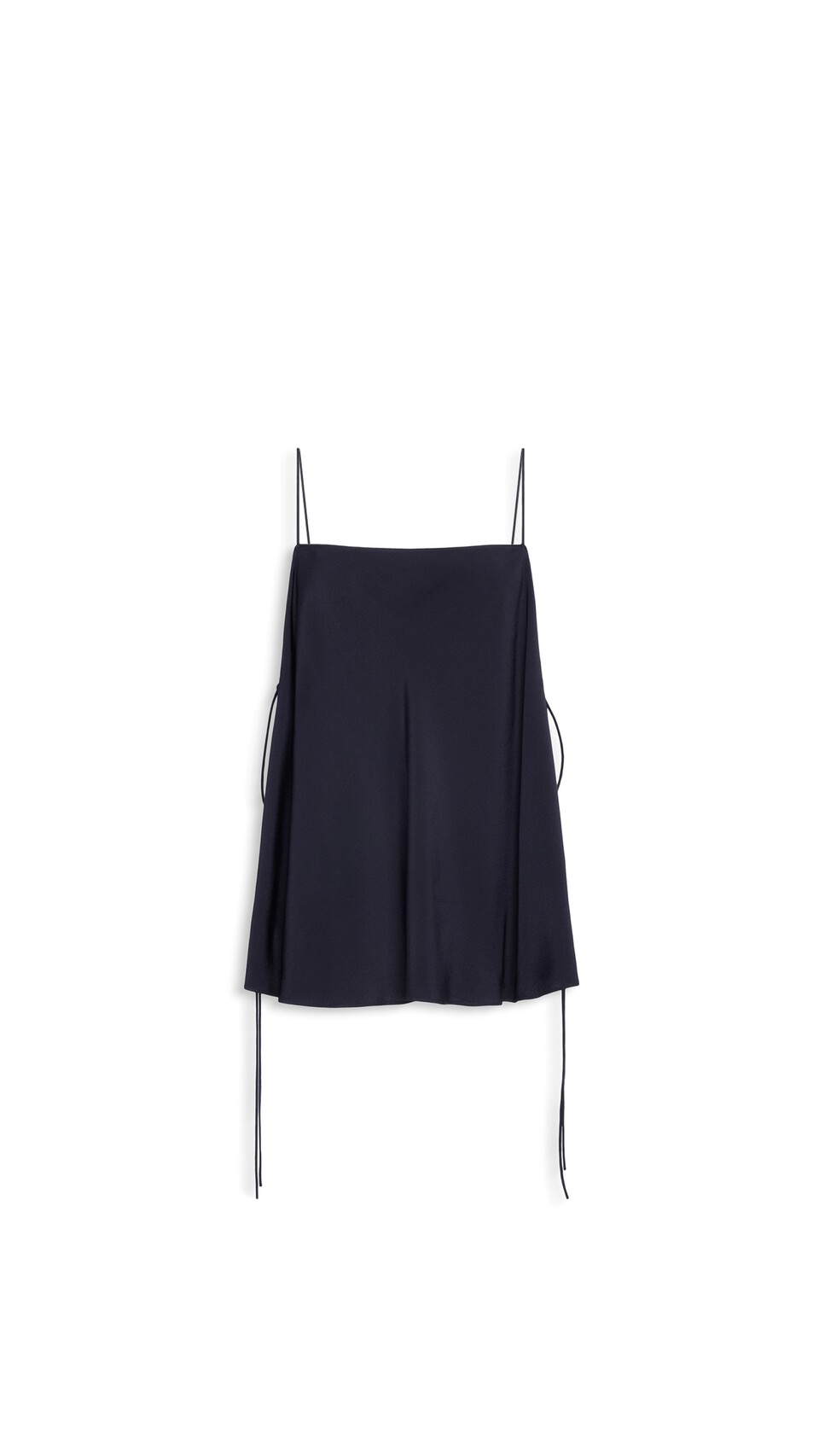 ALA&Iuml;A CADY TIED BLOUSE BLACK - View 2
