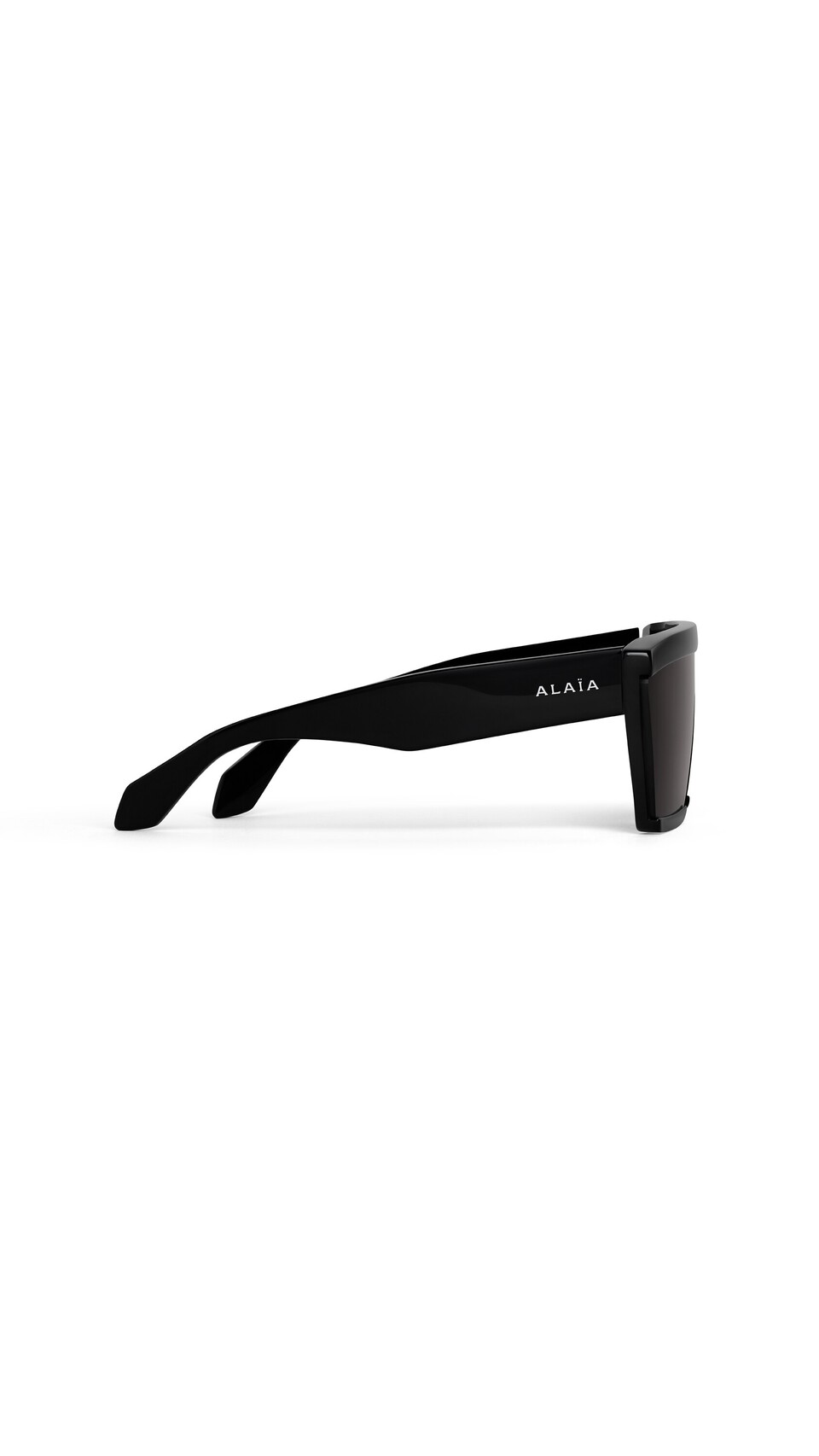 ALA&Iuml;A MASK SUNGLASSES BLACK - View 2