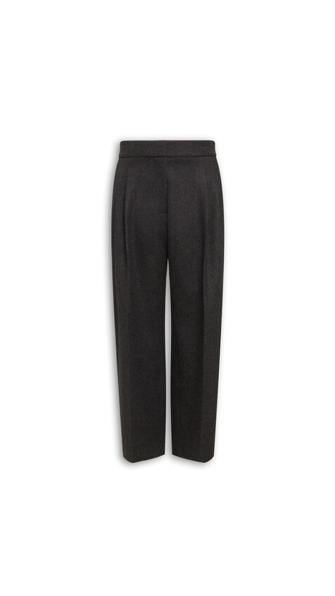 FLANNEL TAILORED PANTS