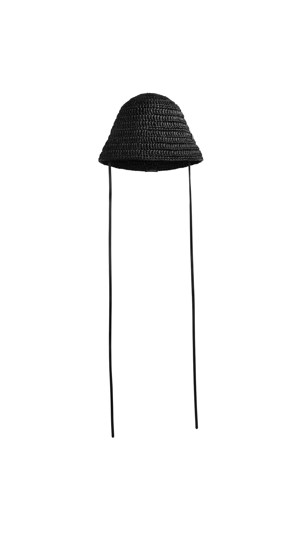 ALA&Iuml;A HUT AUS RAFFIABAST SCHWARZ