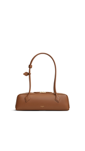 AMBER - ALA&Iuml;A LE TECKEL MEDIUM BAG IN CALFSKIN