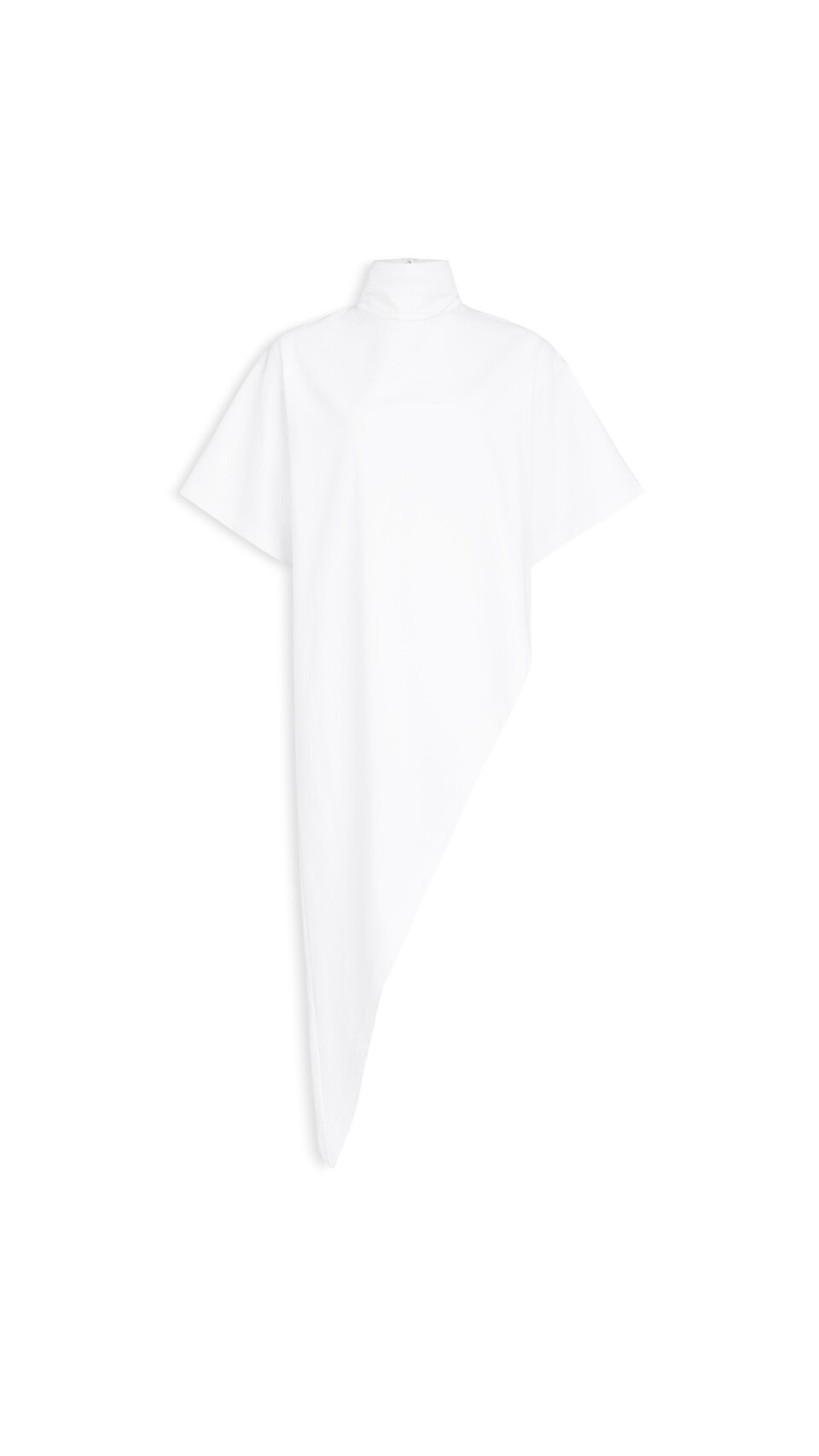 ALA&Iuml;A TRIANGLE COTTON JERSEY T-SHIRT WHITE