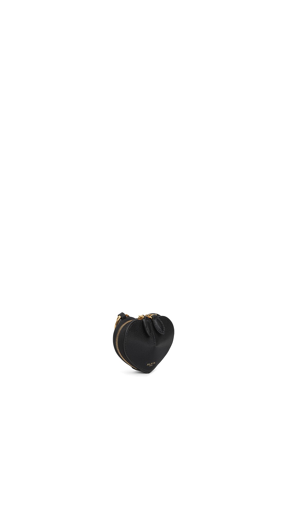 ALA&Iuml;A LE C&OElig;UR COIN PURSE IN GOATSKIN BLACK - View 3