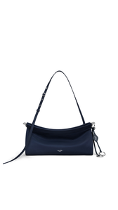 MIDNIGHT - ALA&Iuml;A LE CLICK EAST WEST MEDIUM BAG IN NYLON