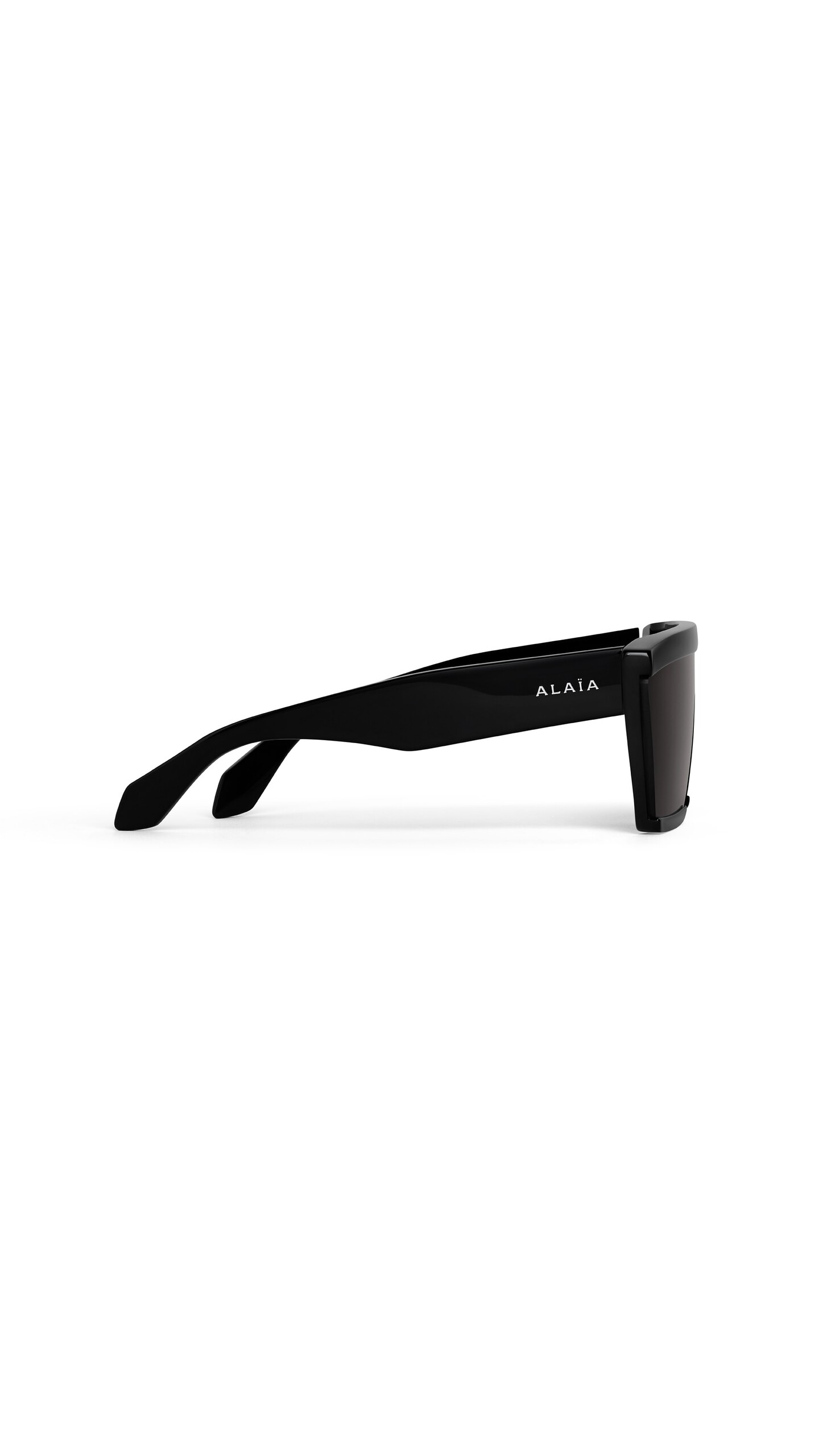 ALA&Iuml;A MASK SUNGLASSES BLACK - View 2