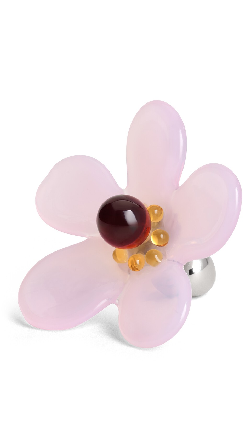 ALA&Iuml;A BLOOM EARRINGS ROSE - View 2