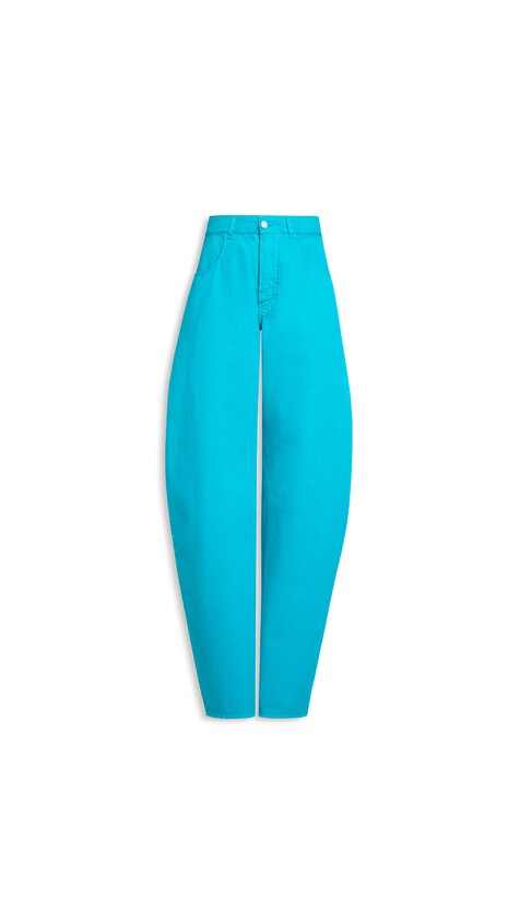 ALA&Iuml;A ROUND DENIM PANTS 