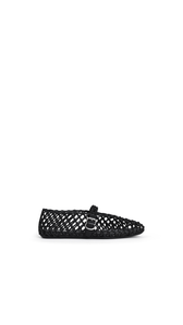 BLACK - ALA&Iuml;A LA BALLERINE BRAIDED