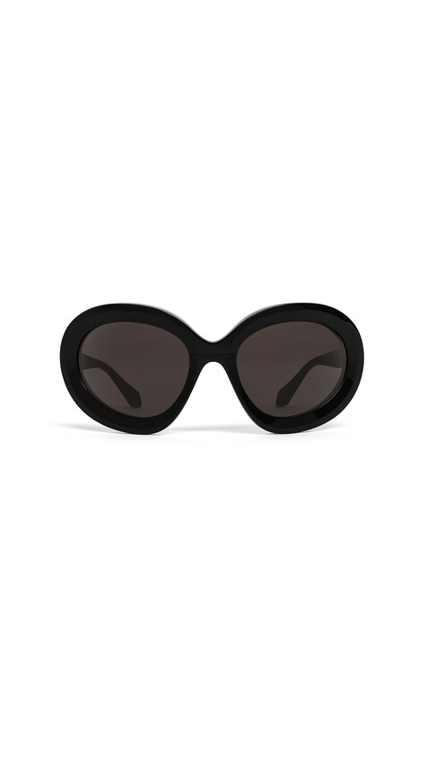 ALA&Iuml;A BUTTERFLY SUNGLASSES BLACK