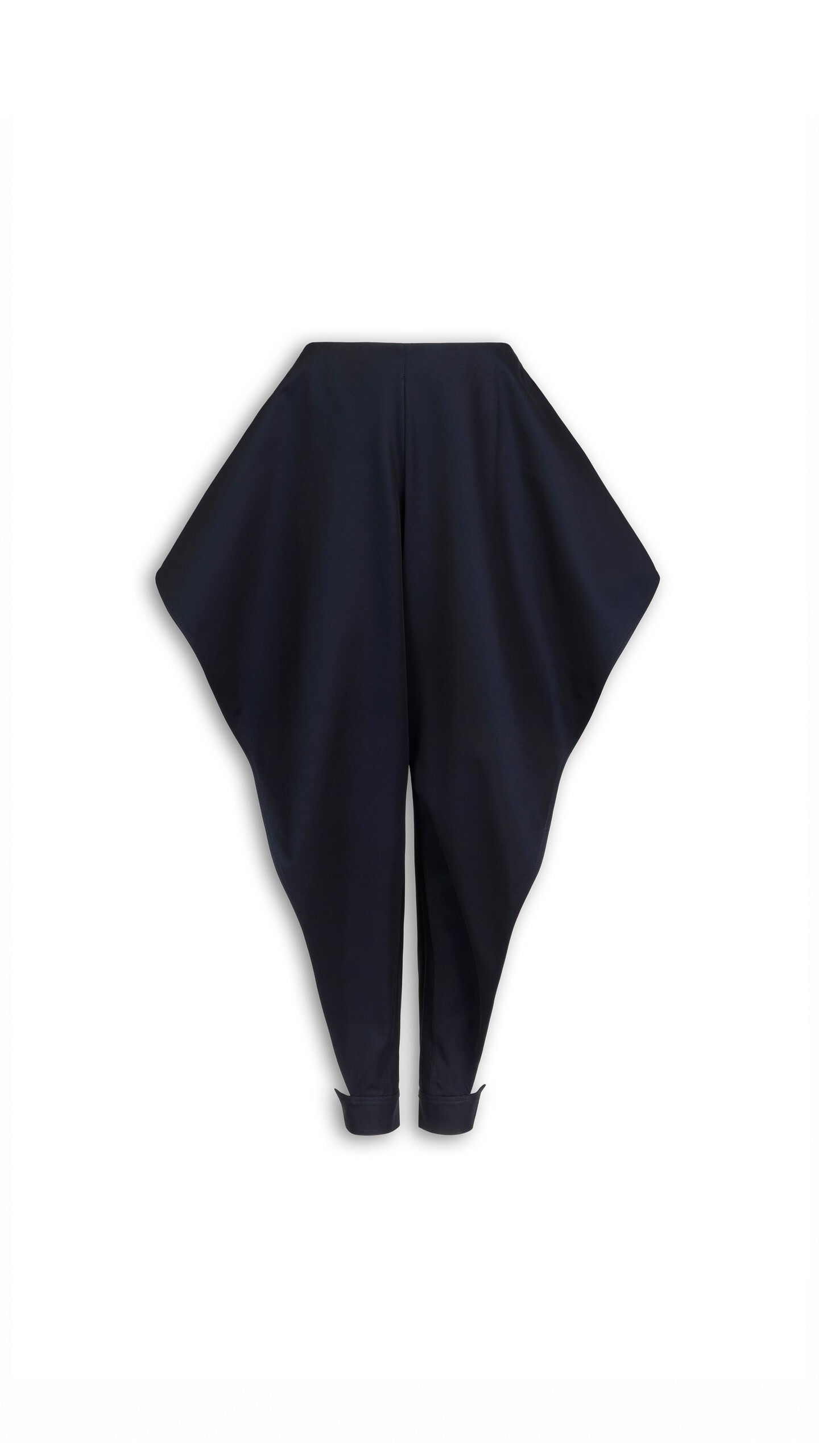 ALA&Iuml;A COTTON POINTED PANTS MIDNIGHT