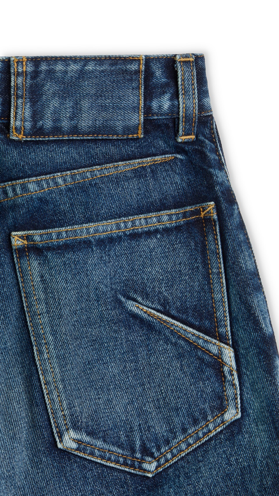 ALA&Iuml;A SKINNY DENIM JEANS DOCK BLUE - View 4