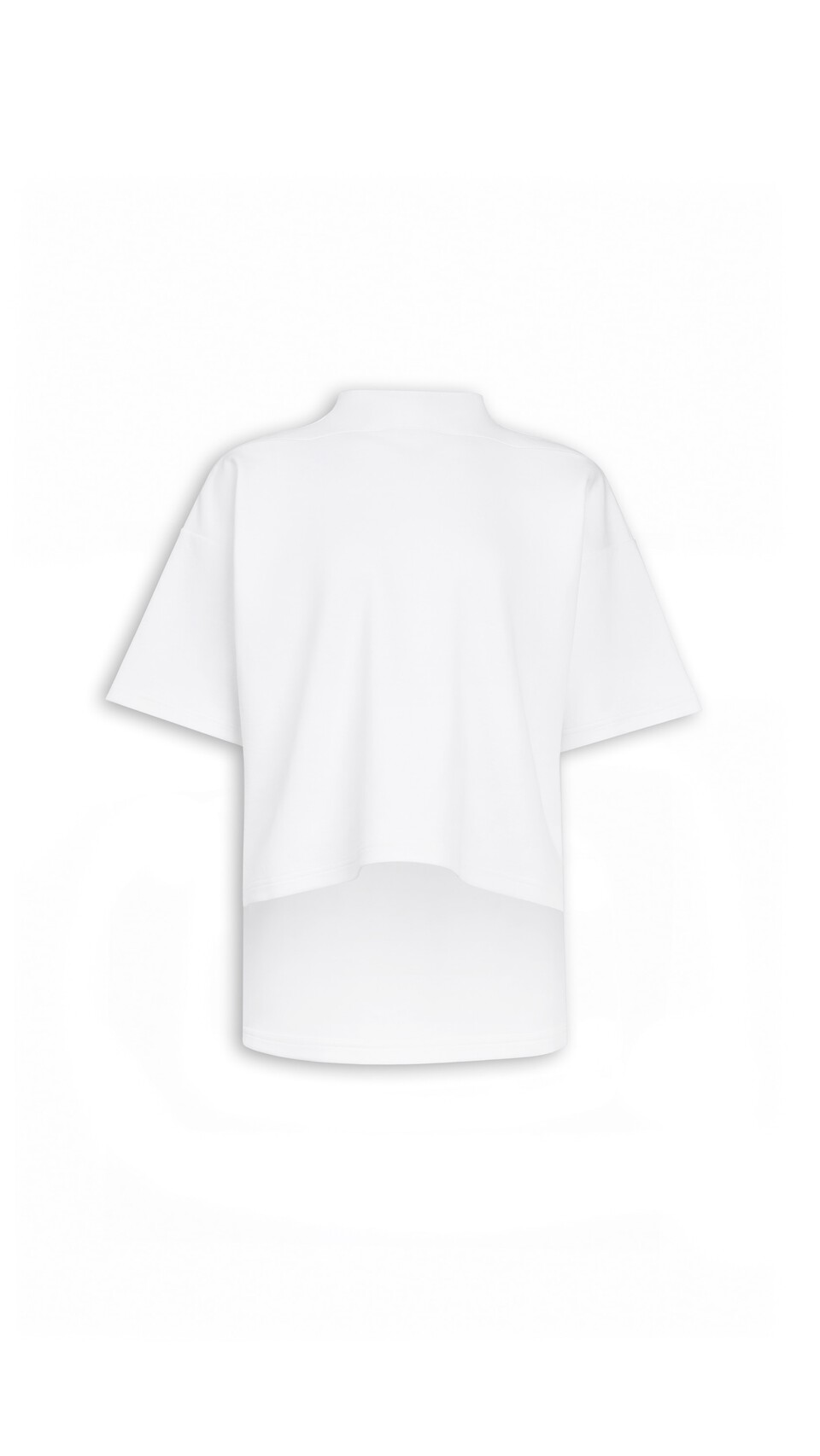 ALA&Iuml;A BOXY COTTON T-SHIRT WHITE
