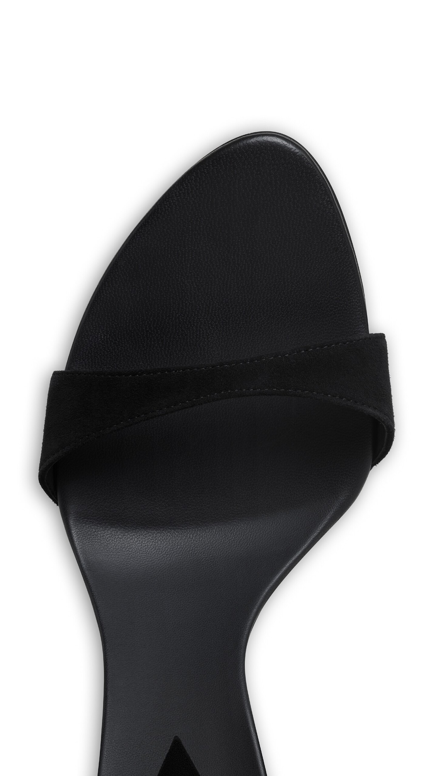 ALA&Iuml;A DROP STRAPPY SANDALS IN SUEDE BLACK - View 4