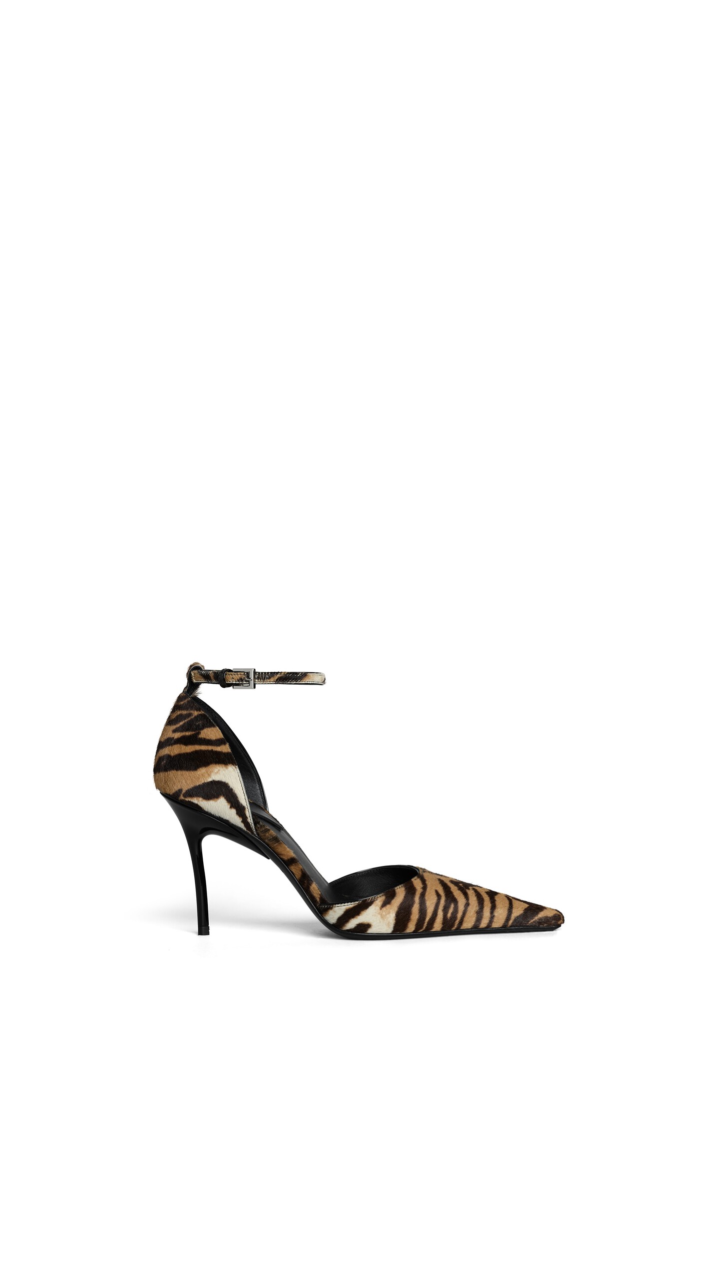 ALA&Iuml;A DROP PUMPS IN HAIRCALF NATURAL