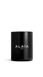 WHITE - ALA&Iuml;A LARGE SCENTED CANDLE