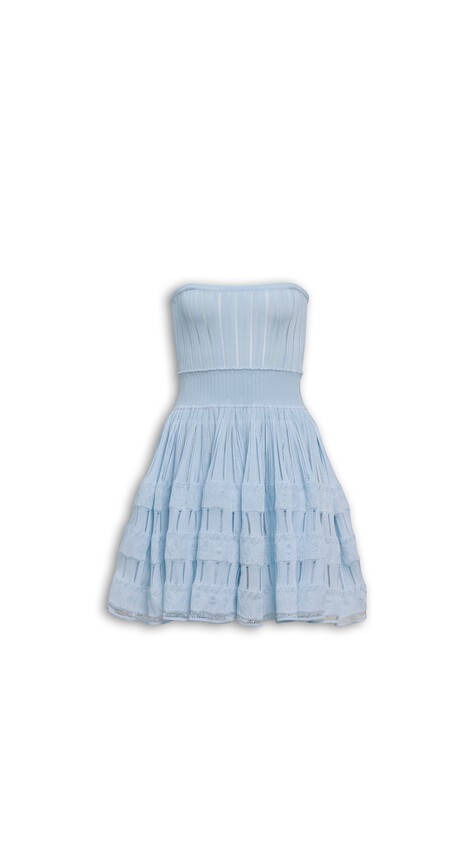 CRINOLINE KNIT DRESS