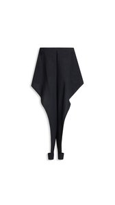 BLACK - ALA&Iuml;A TAILORED POINTED PANTS