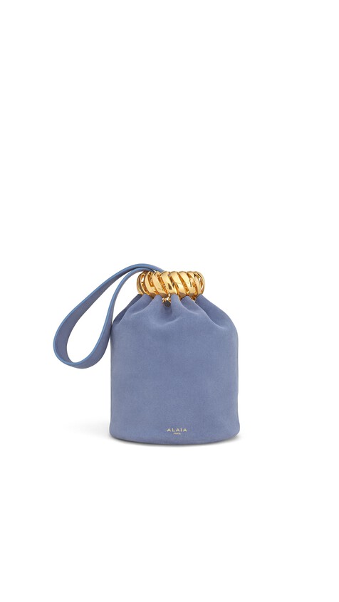 MOTION BRACELET BAG IN SUEDE