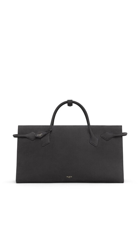LE TECKEL TOTE BAG IN NUBUCK