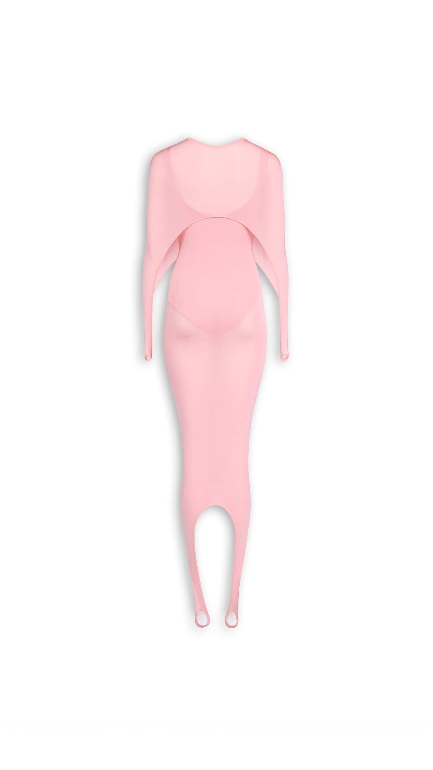 ALA&Iuml;A SECOND-SKIN TENSION DRESS CANDY - View 5