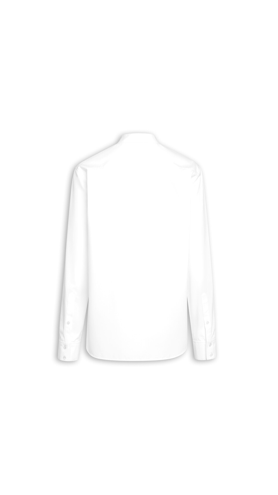 ALA&Iuml;A COTTON POPLIN SHIRT WHITE - View 5