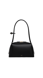 BLACK - ALA&Iuml;A LE BOULEDOGUE BAG IN CALFSKIN