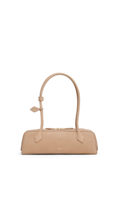 DESERT - ALA&Iuml;A LE TECKEL MEDIUM BAG IN NUBUCK