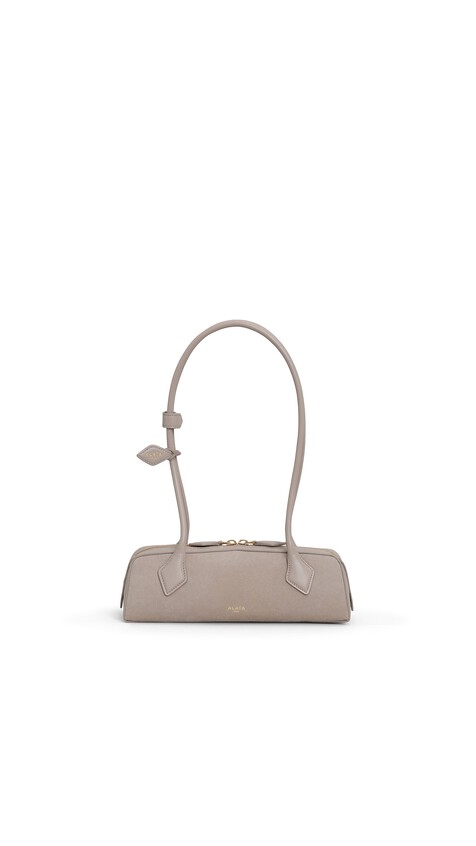 LE TECKEL SMALL BI-MATERIAL BAG IN LEATHER