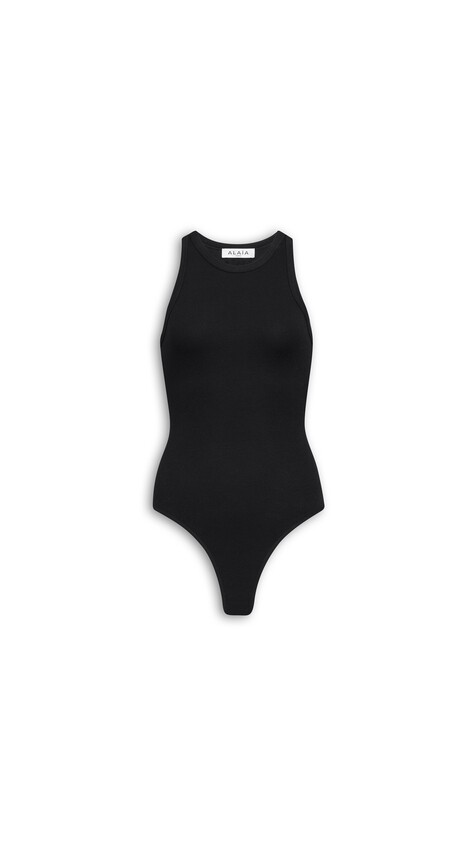 SCULPTING RIB JERSEY BODYSUIT