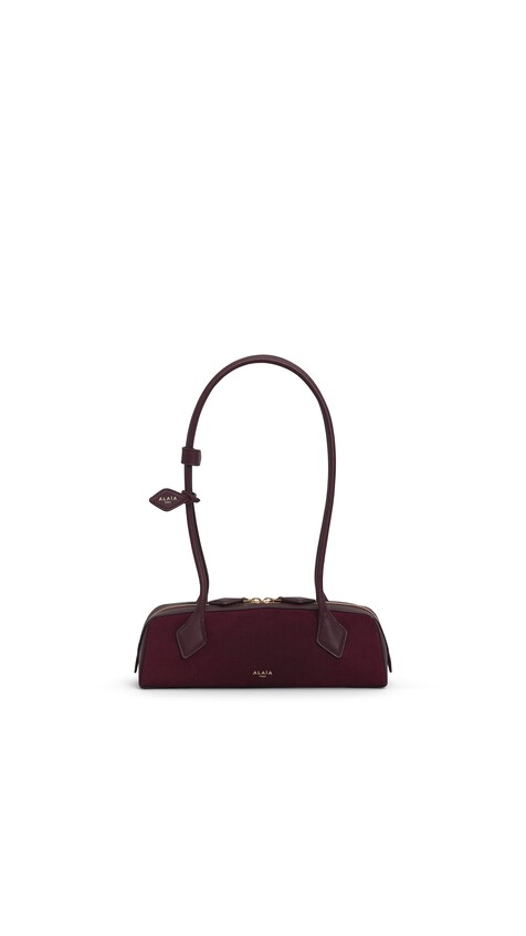 LE TECKEL SMALL BI-MATERIAL BAG IN LEATHER