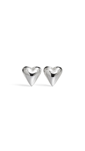 WHITE SILVER - ALA&Iuml;A LE C&OElig;UR BOMB&Eacute; EARRINGS