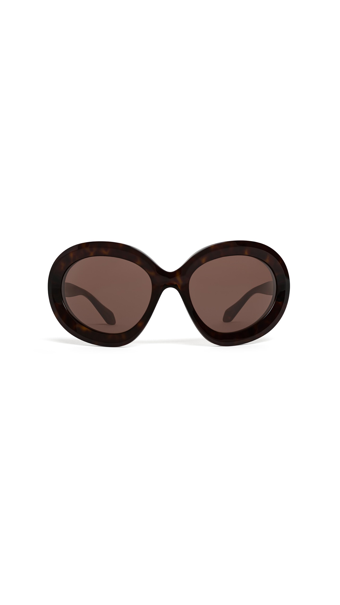 ALA&Iuml;A BUTTERFLY SUNGLASSES DARK BROWN