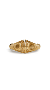 YELLOW GOLD METALS - ALA&Iuml;A SPIRAL BRACELET
