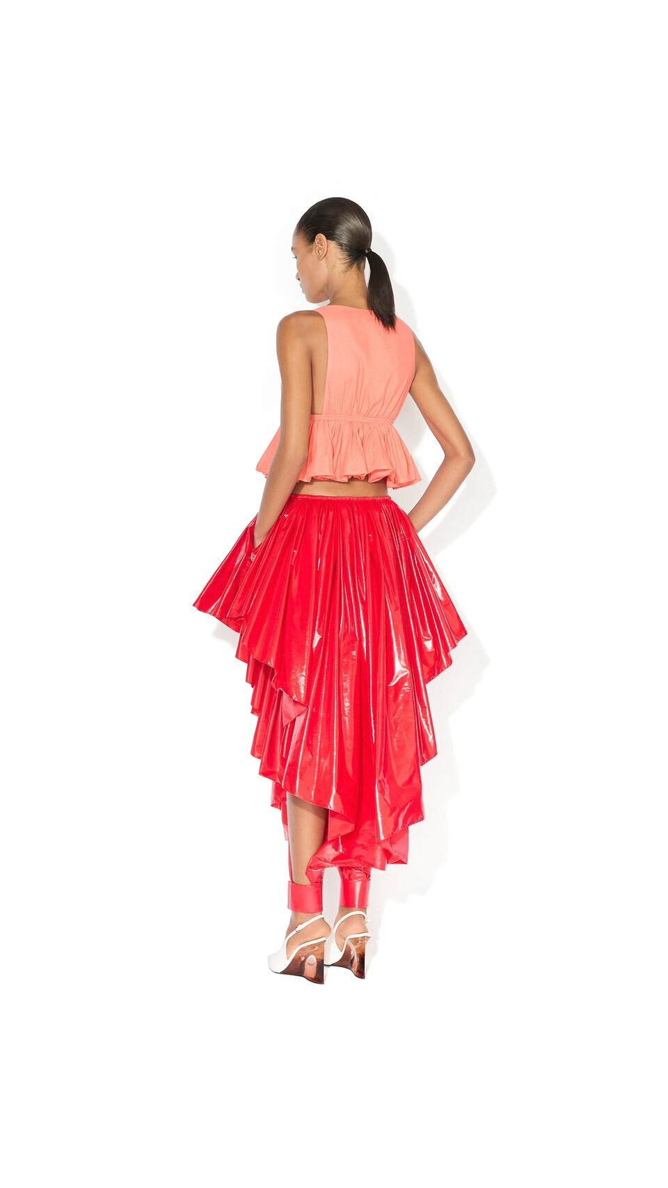 ALA&Iuml;A NYLON PETTICOAT ROCK - View 3