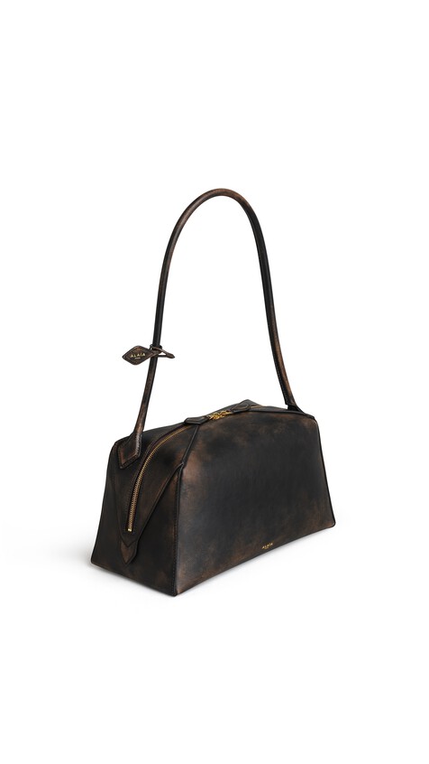 LE BOULEDOGUE BAG IN AGED LEATHER