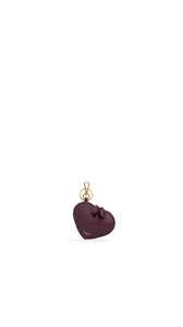 GARNET RED - ALA&Iuml;A LE C&OElig;UR COIN PURSE IN GOATSKIN