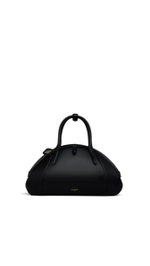 BLACK - ALA&Iuml;A PURSE TOP HANDLE BAG IN CALFSKIN
