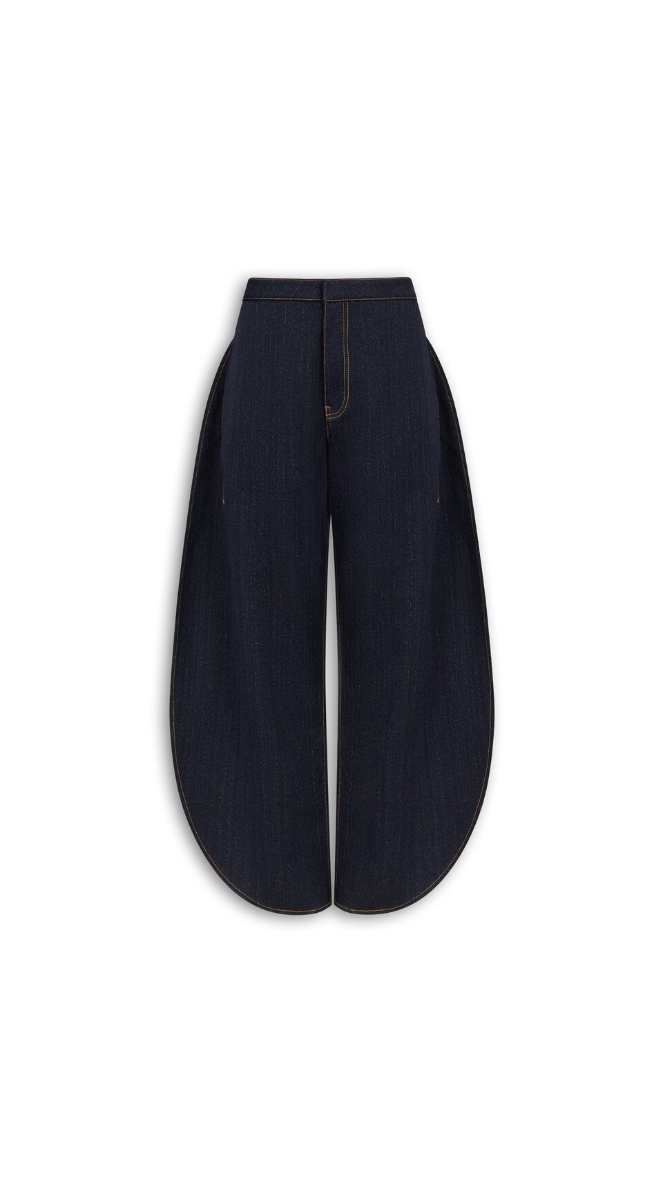 ALA&Iuml;A PETAL DENIM PANTS NIGHT