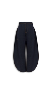 NIGHT - ALA&Iuml;A PETAL DENIM PANTS
