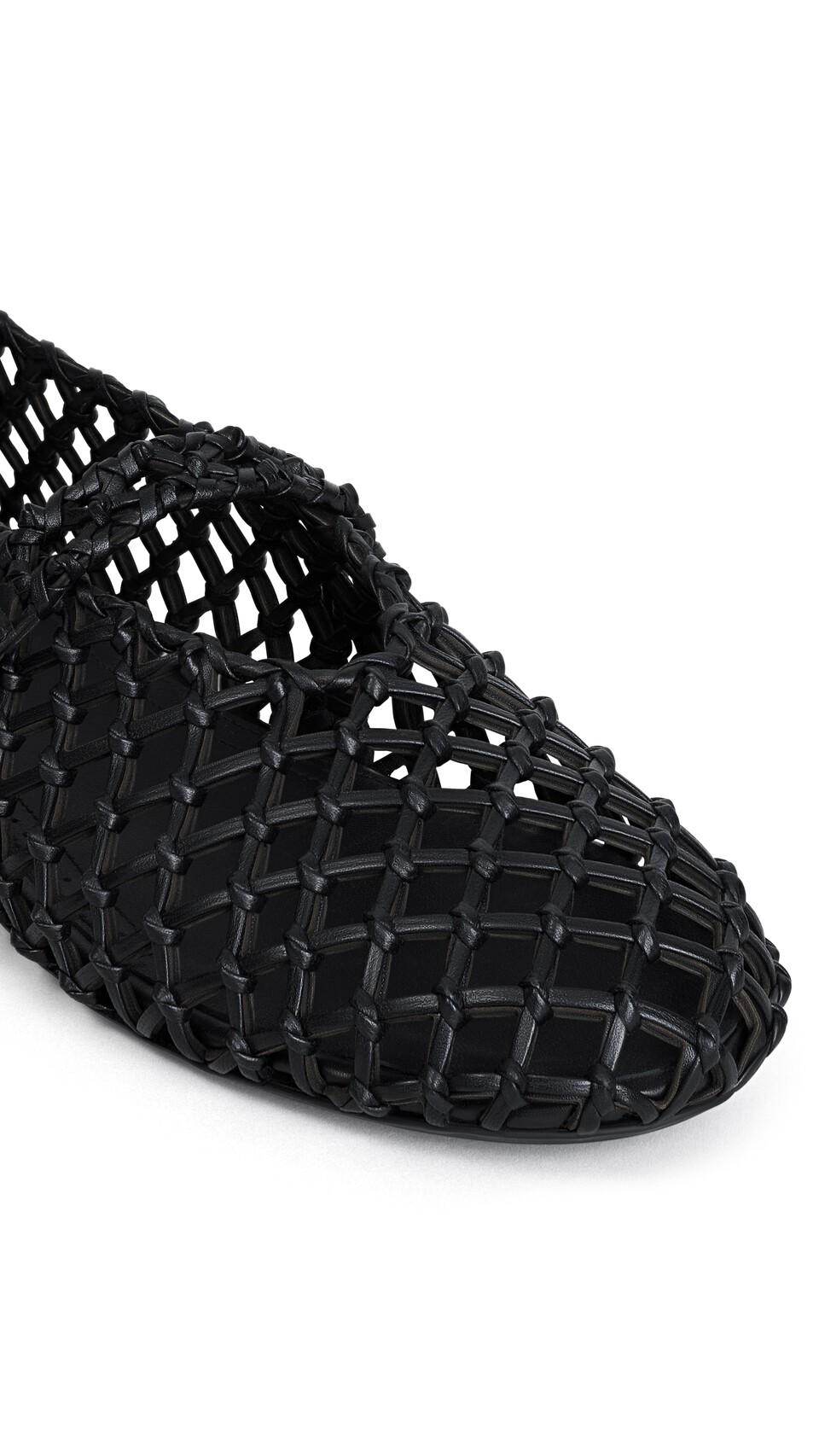 ALA&Iuml;A LA BALLERINE BRAIDED BLACK - View 3