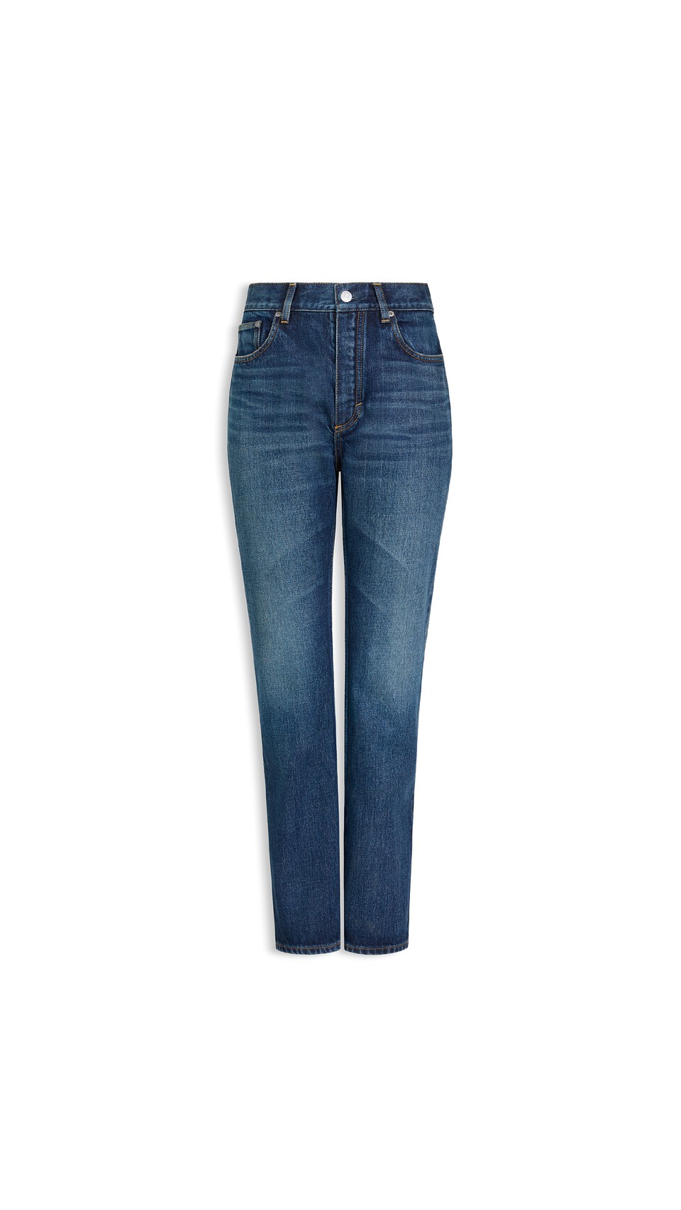 ALA&Iuml;A SKINNY DENIM JEANS DOCK BLUE