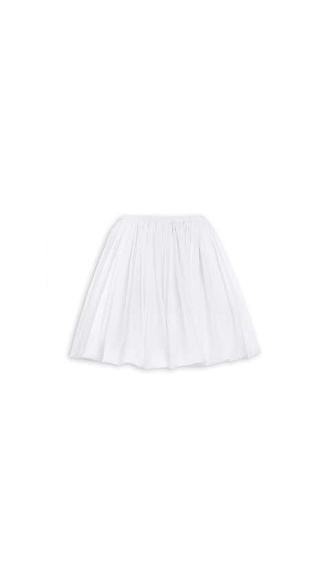 SOFT NYLON BUBBLE SKIRT